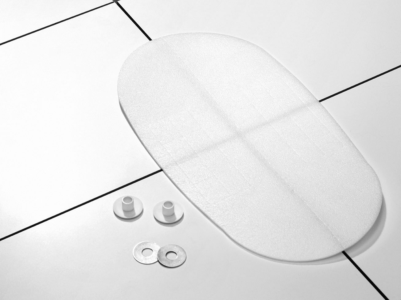 Insulation set for standing toilet bowl 440 x 240 mm 1409141001