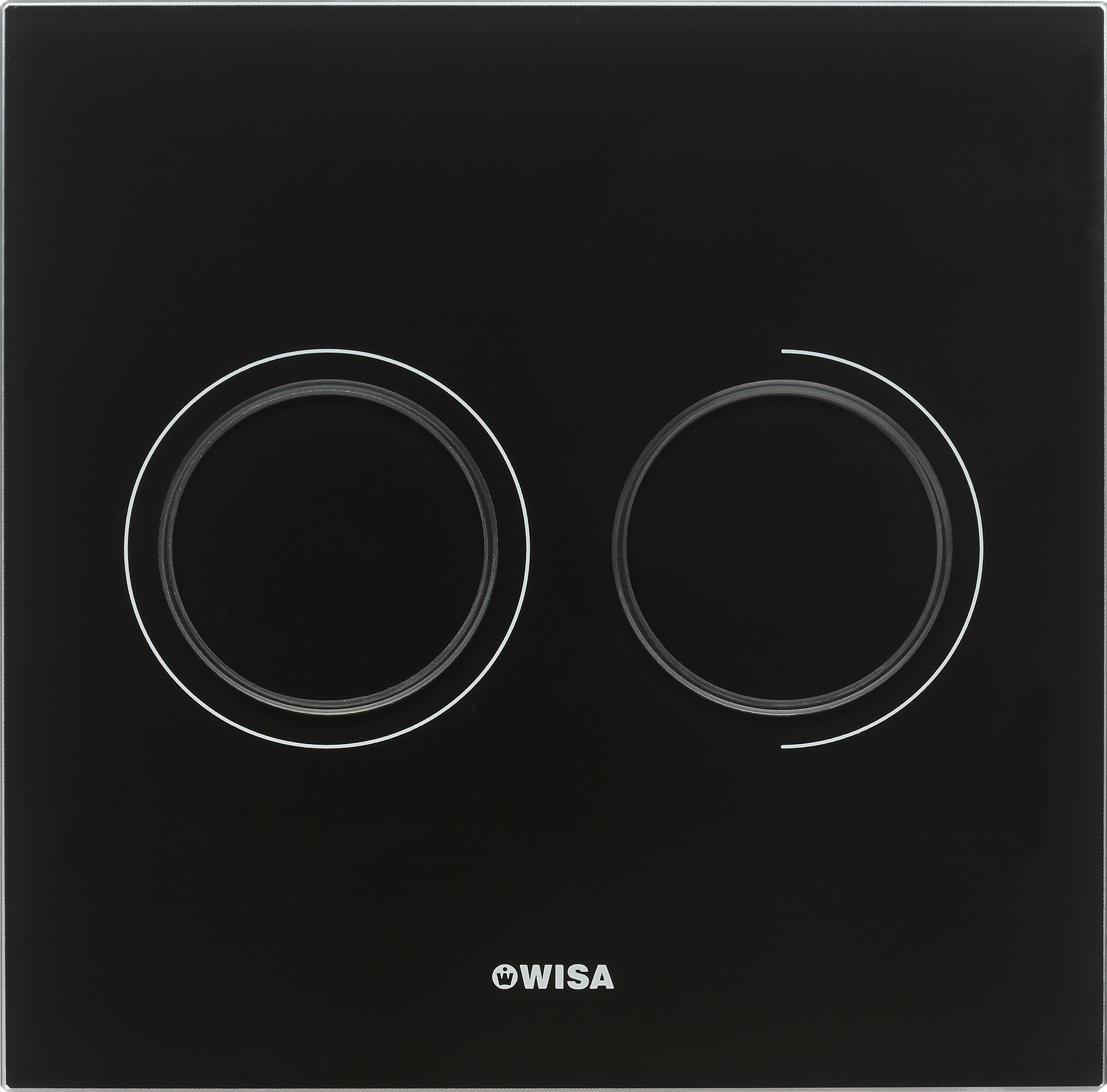 Panel de control XS Luga vidrio negro DF