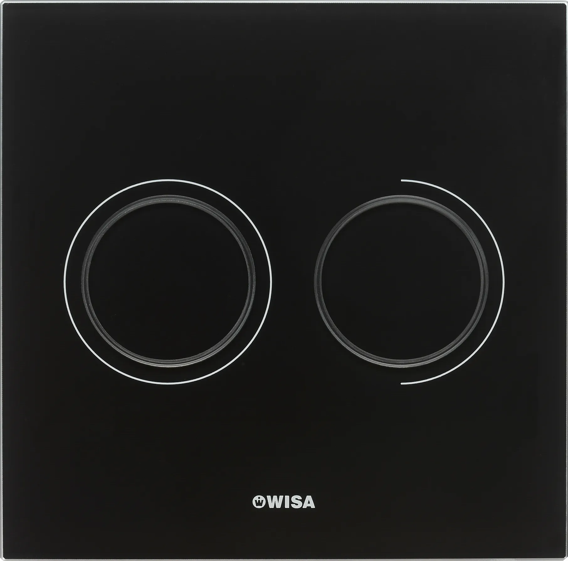 Panel de control XS Luga vidrio negro DF