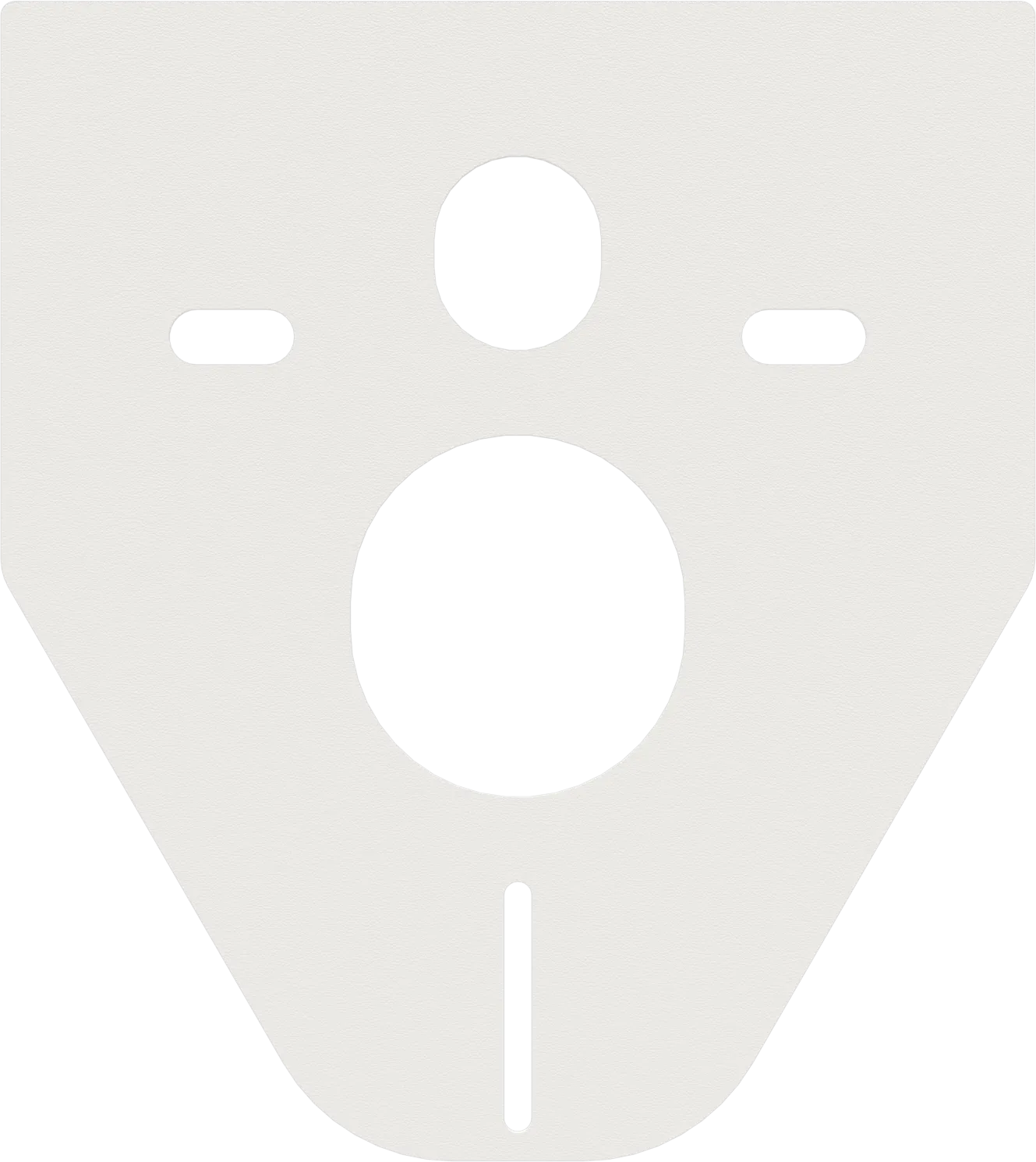 Set de aislamiento acústico para inodoro y bidé suspendidos