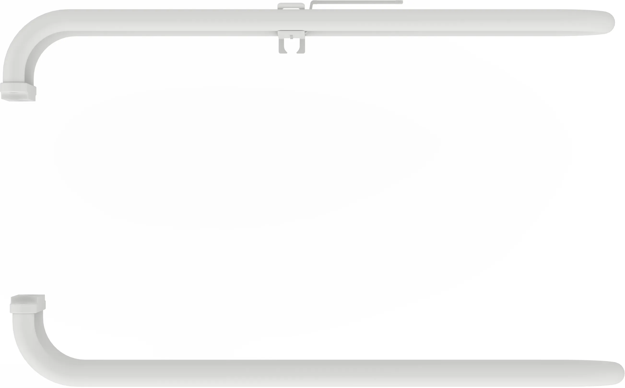 Juego de soportes WISA XS VarioTronic blanco