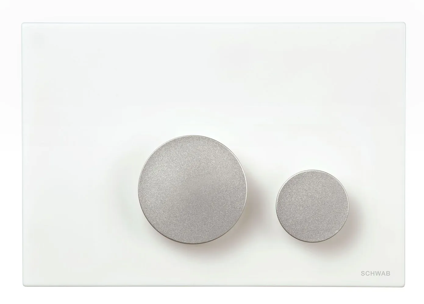FLUSHING PLATE FUTURA, white
