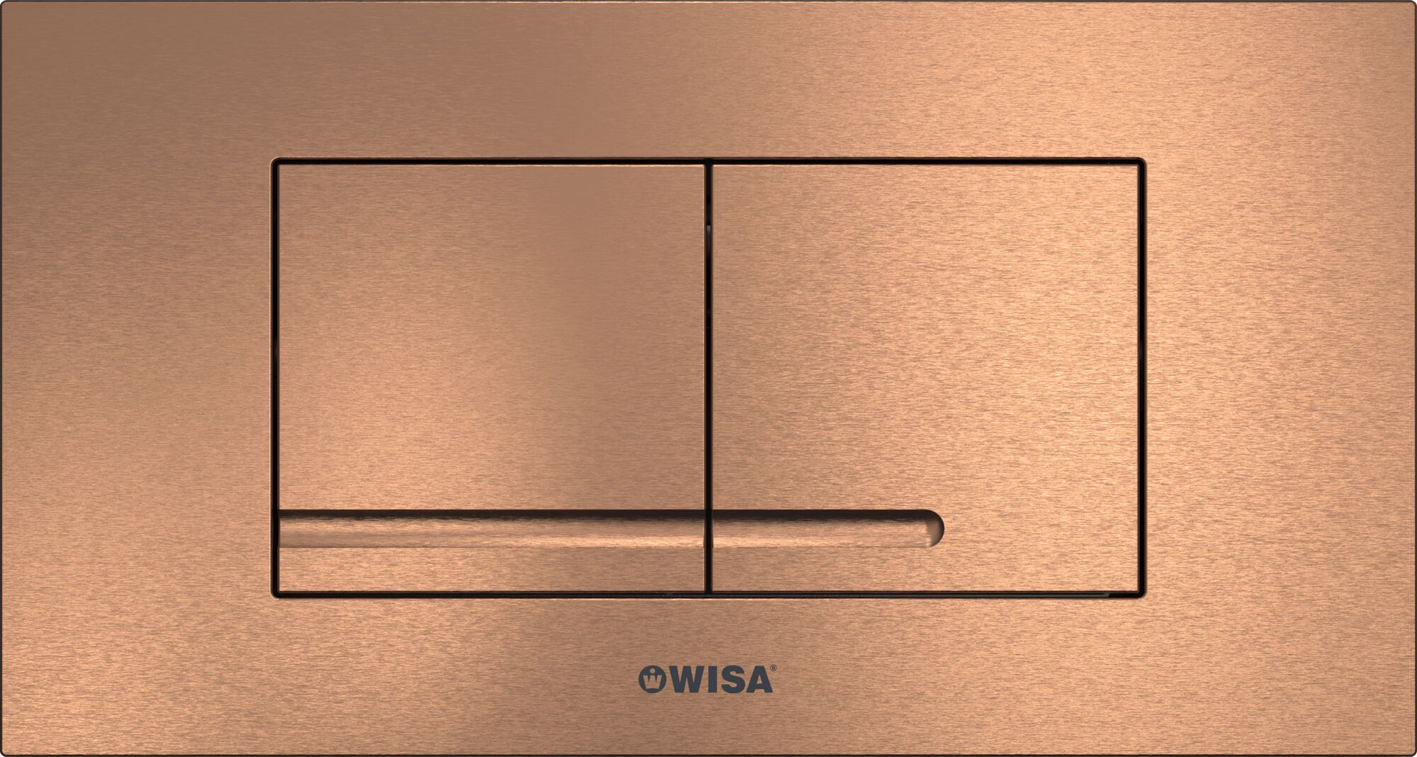 XT bedieningspaneel Kantos DF geborsteld koper