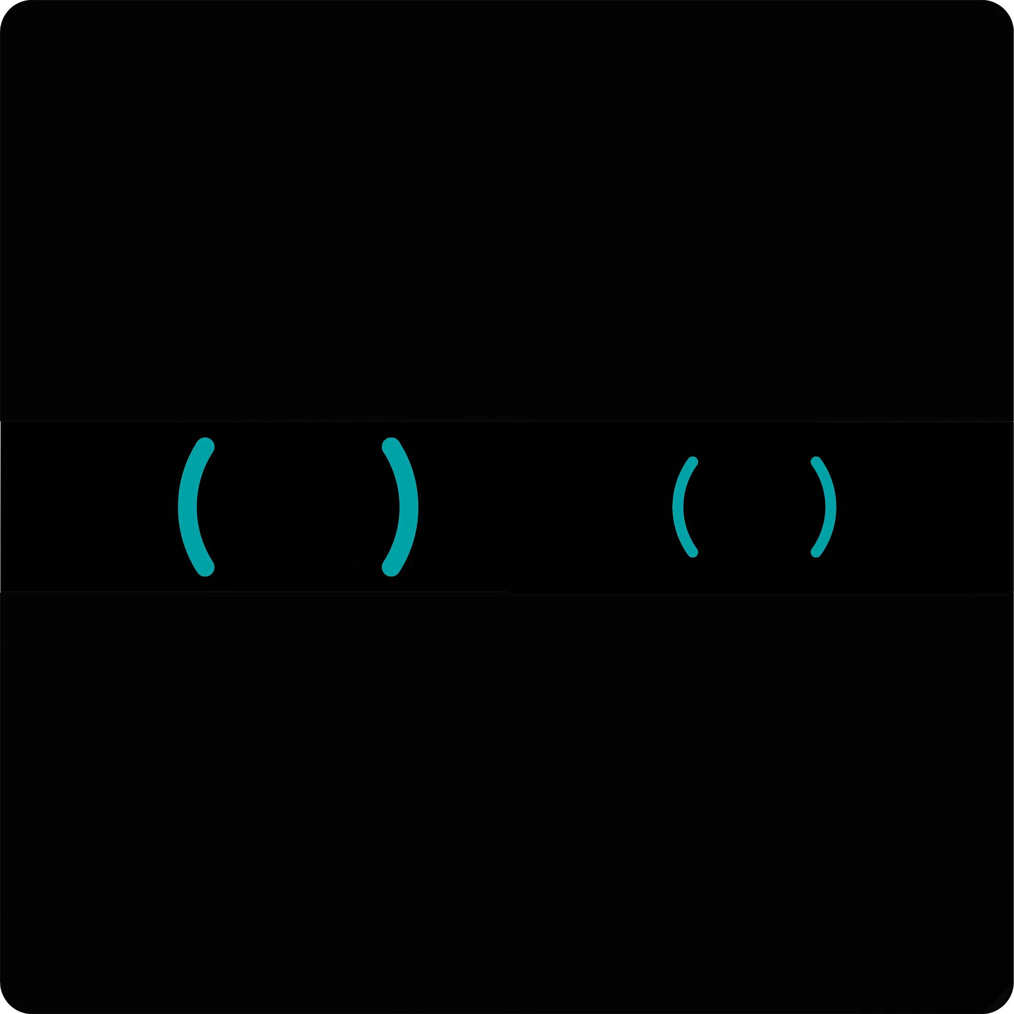 Panel de control XS Eos Glas negro DF