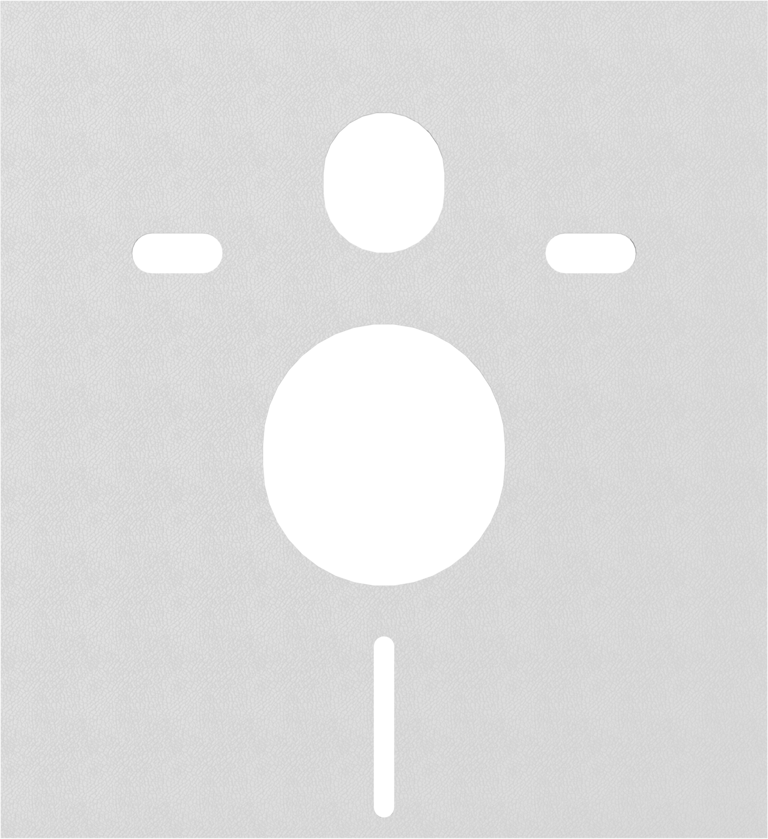 Set de aislamiento acústico para inodoro y bidé suspendidos