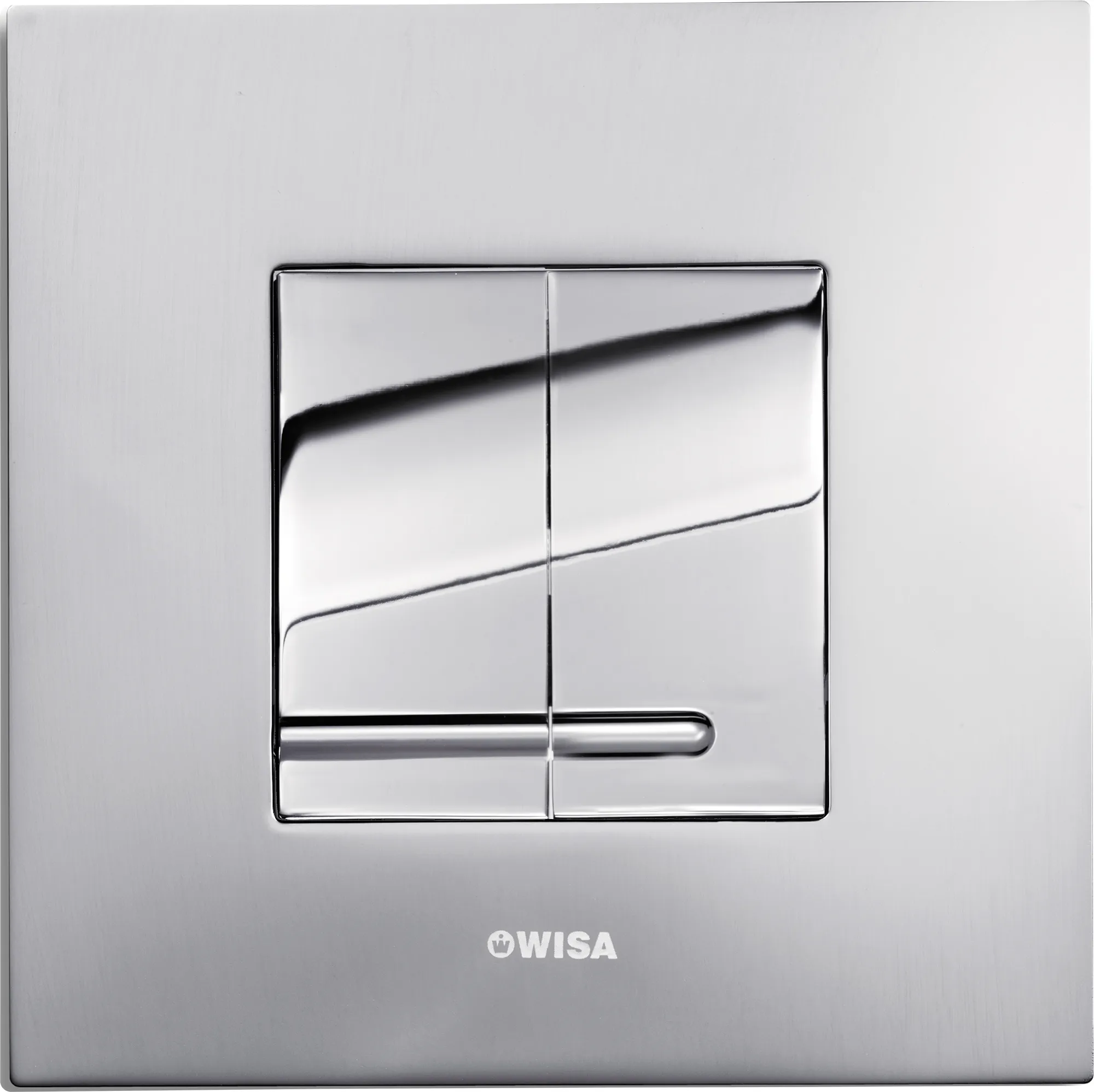 Panel de control XS Delos metal cromo pulido/mate DF