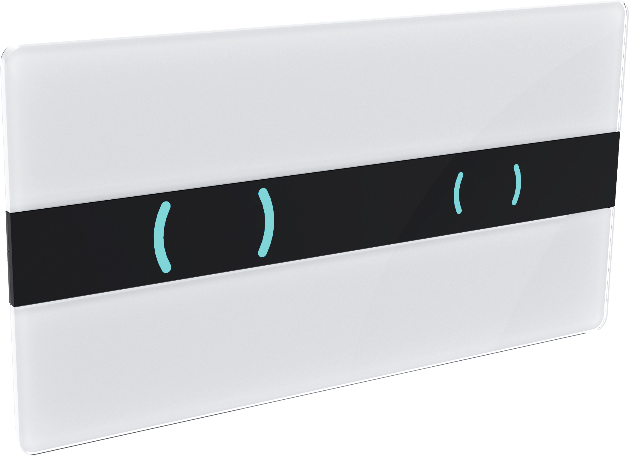 Panel de control XT Ion Glass blanco DF