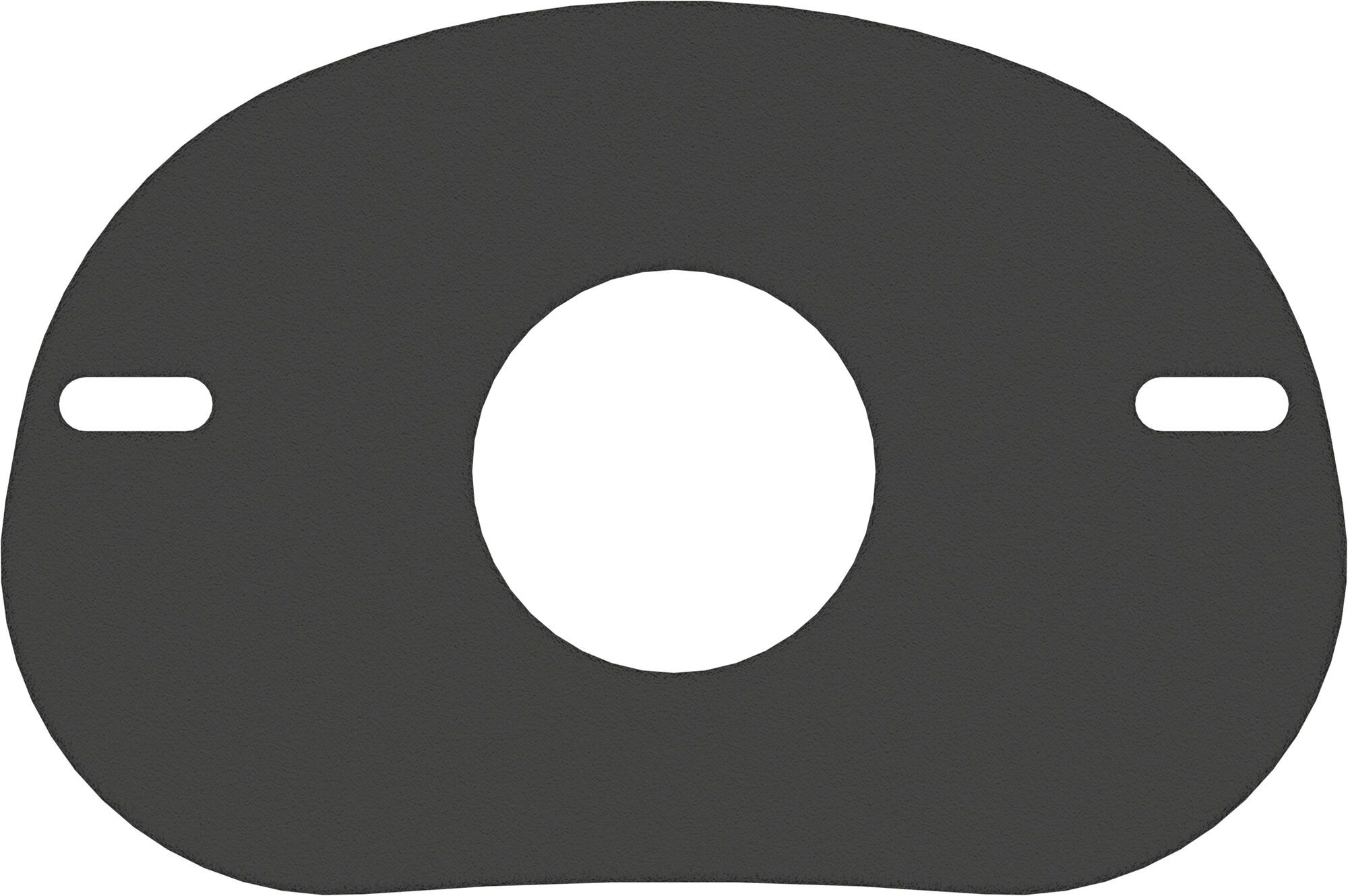 Universeel afdichtrubber voor duobloks, zwart