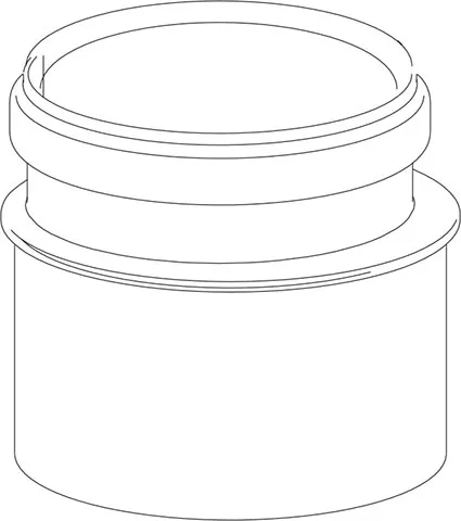 Overgangsstuk PE 90/110