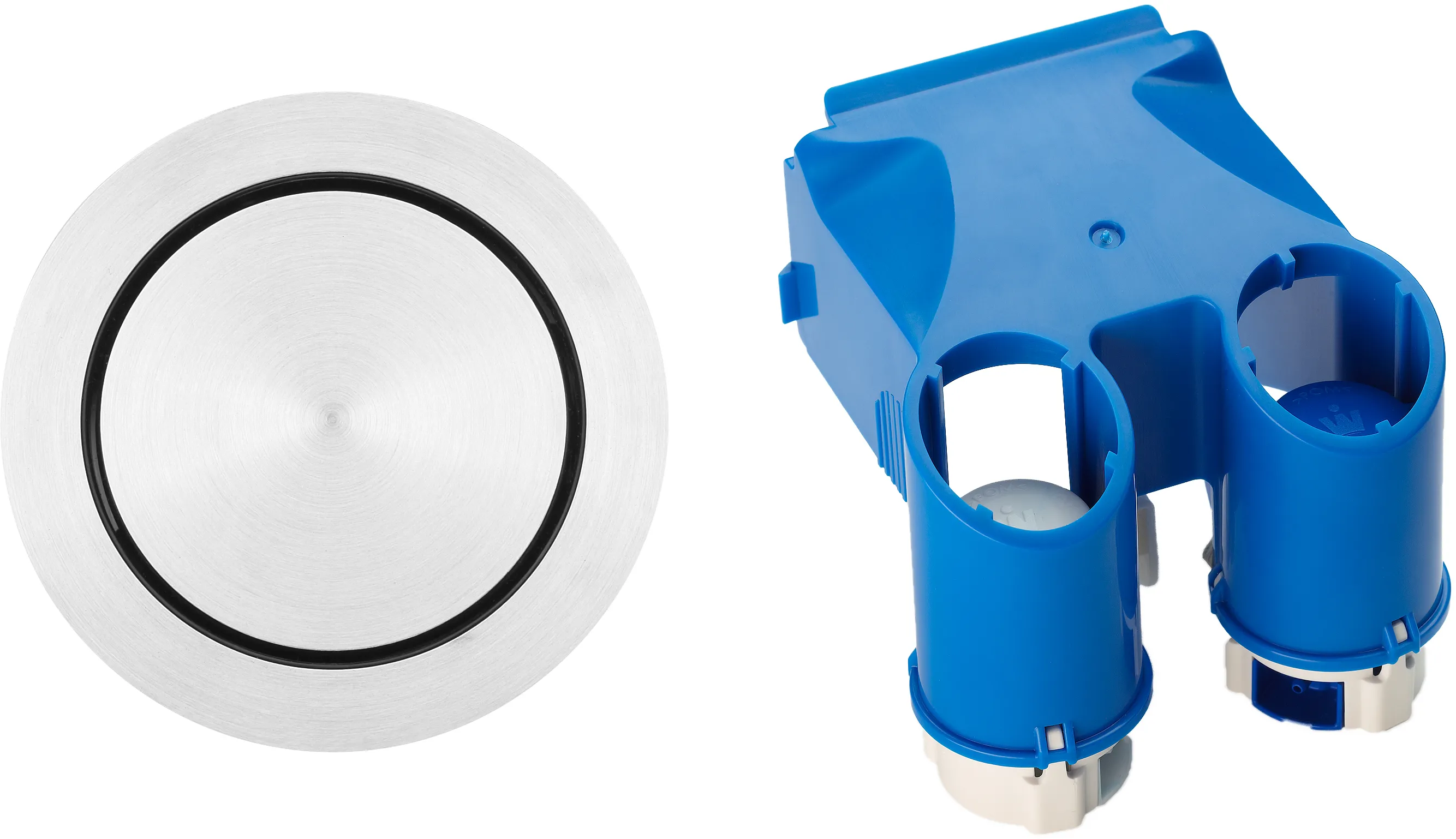 XS/XT push button Solo Steel SF incl. pneumatic clamp