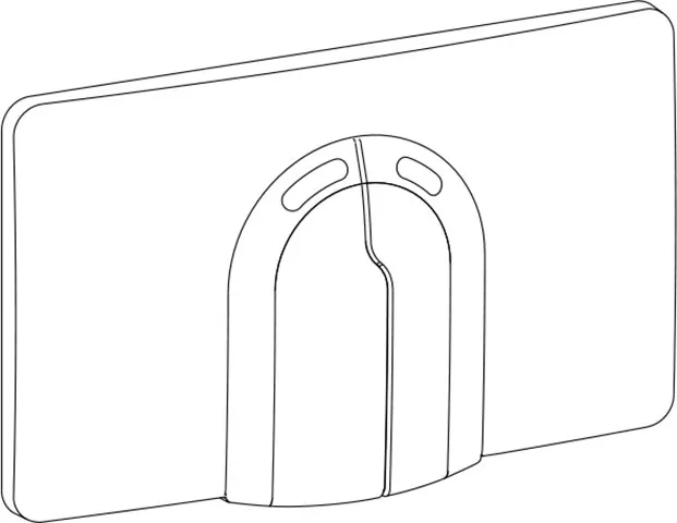 Bedieningspaneel WISA 2100 DF, wit