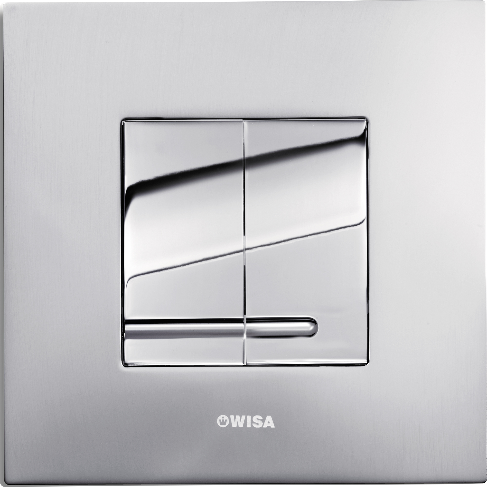 Panel de control XS Delos metal cromo pulido/mate DF