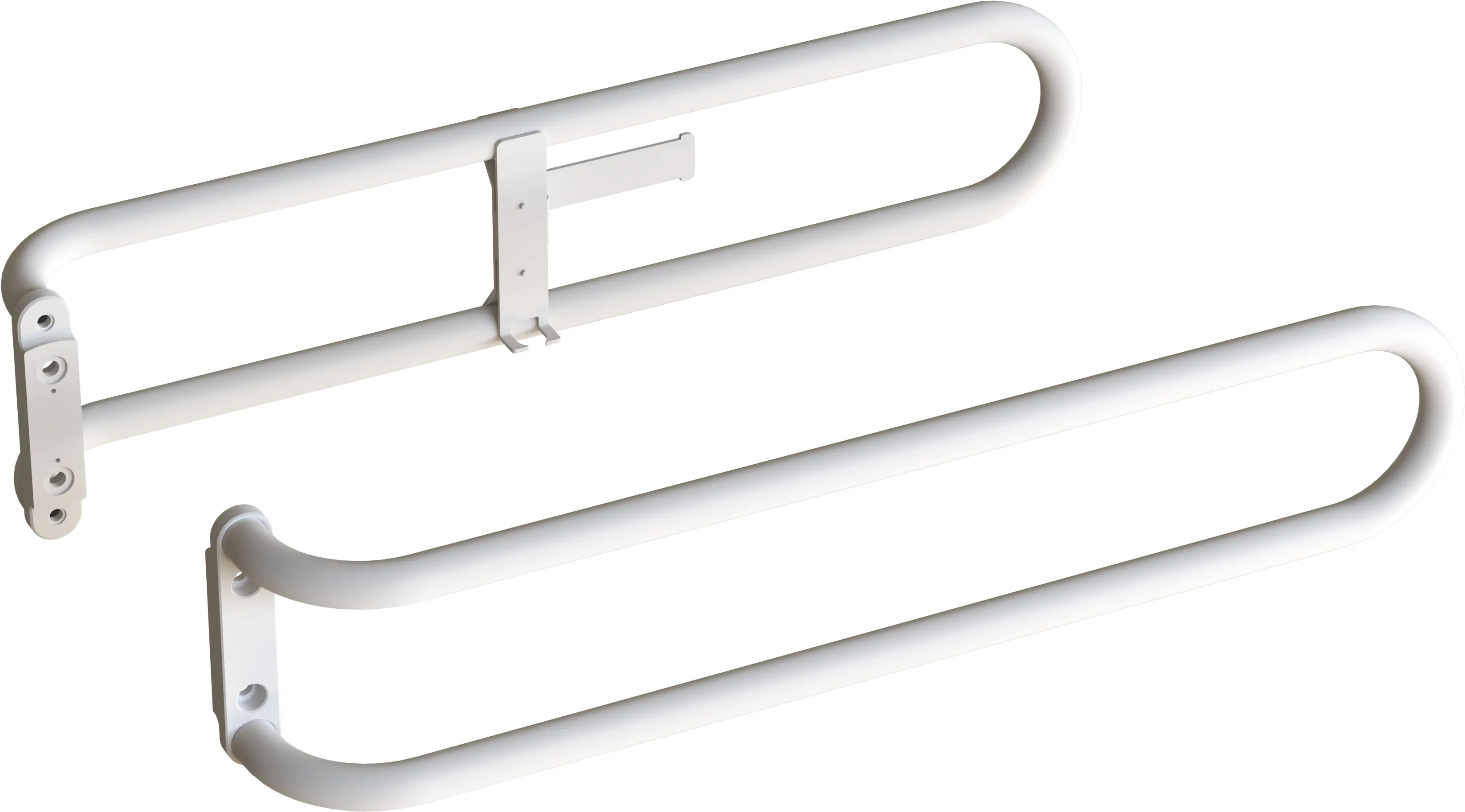 WISA XS VarioTronic steunbeugelset wit