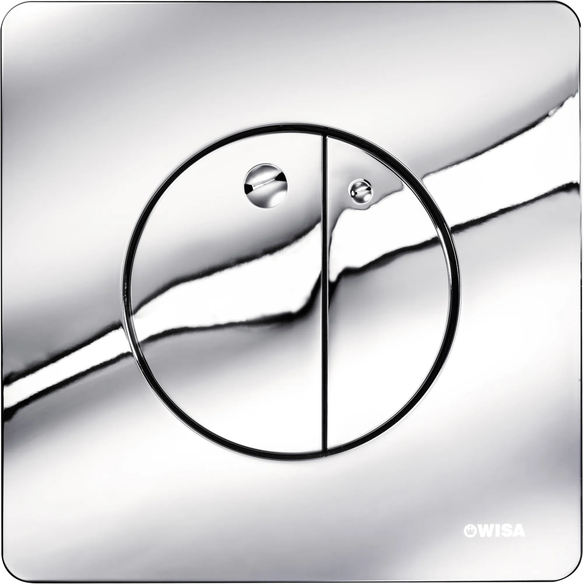 Quadro control panel Gaia DF bright chrome