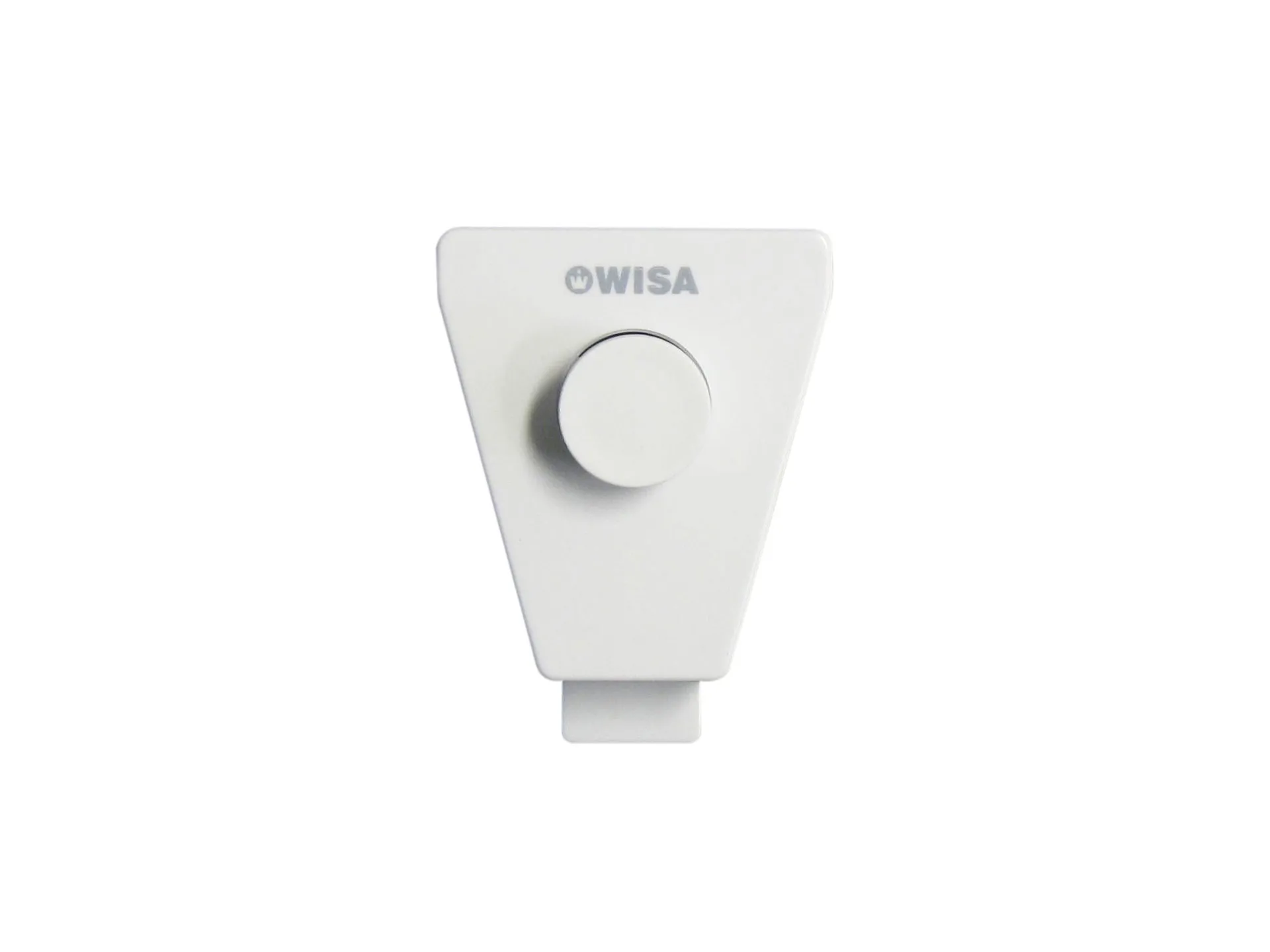Function button with flush interruption, white (old model)