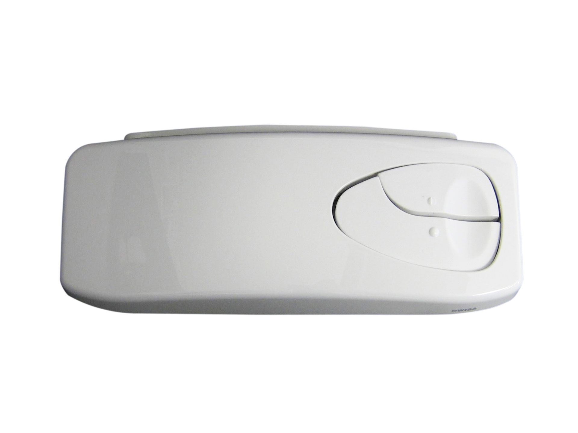 Deksel met dubbele druktoets WISA 336/450, wit