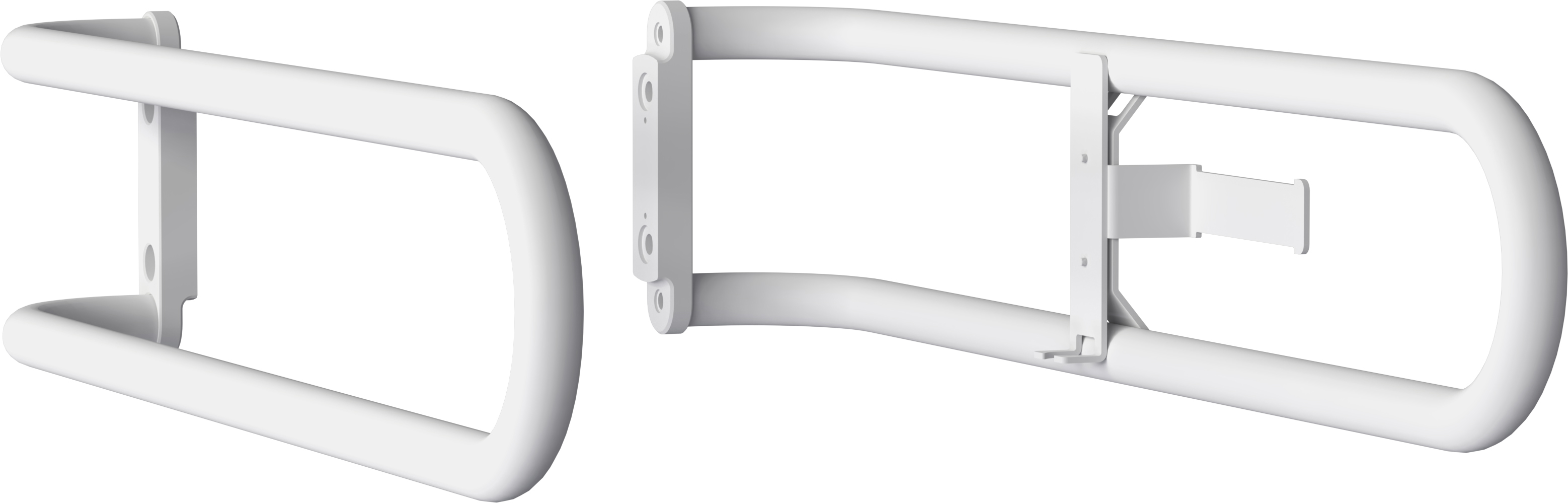 Juego de soportes WISA XS VarioTronic blanco