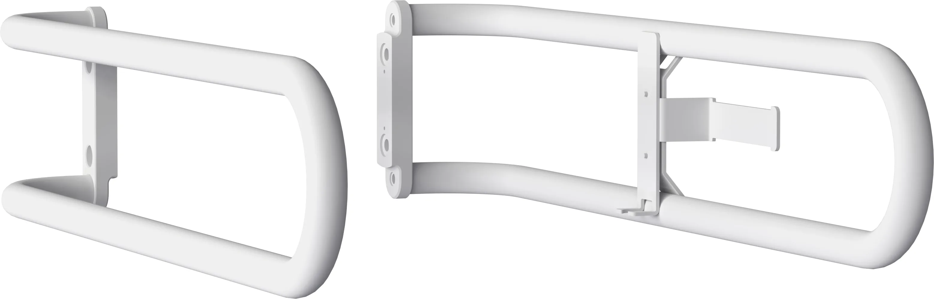 WISA XS VarioTronic steunbeugelset wit