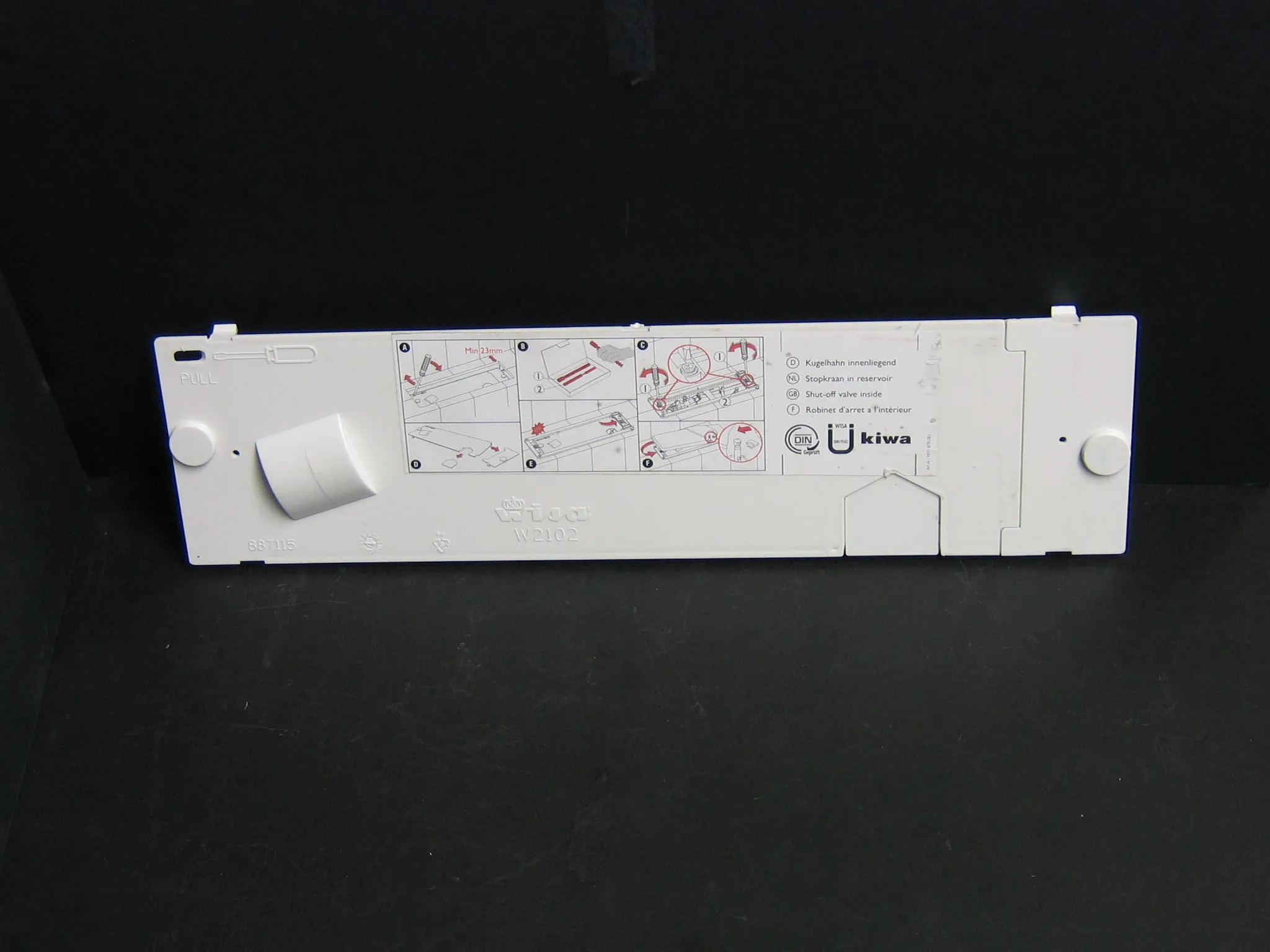 Afdekplaat WISA 2102