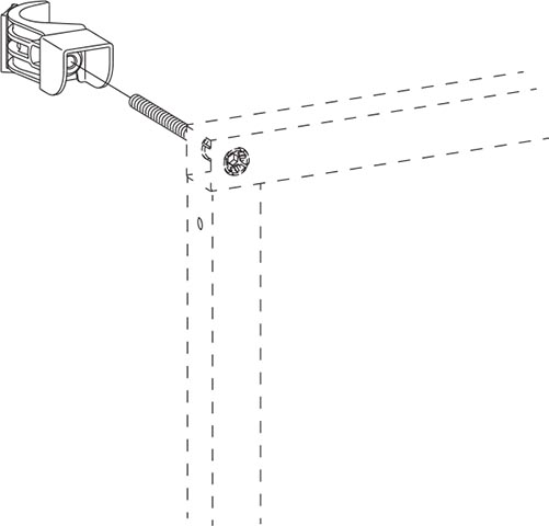 Juego de sujeción para esquina WISA XS