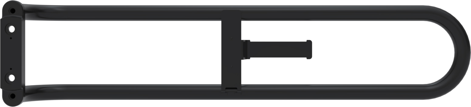 Juego de soportes WISA XS VarioTronic negro