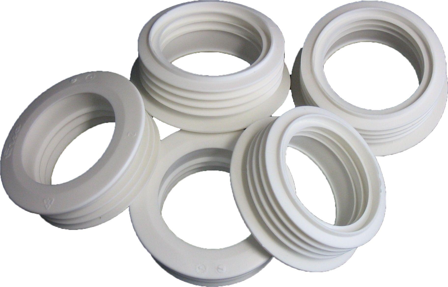 WC flush pipe connector seals (5 pcs)