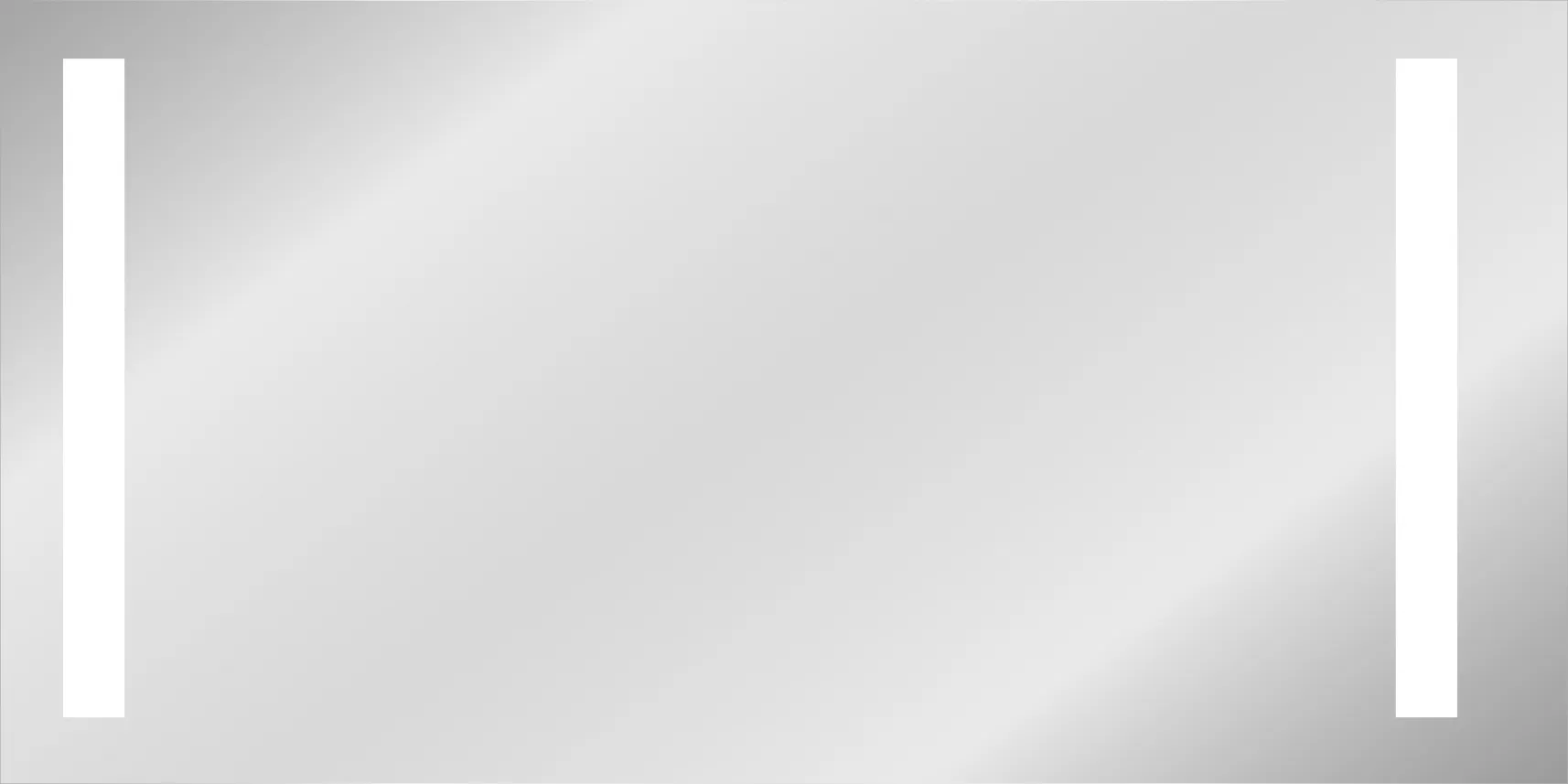 Acadia spiegel 120x70 cm met led