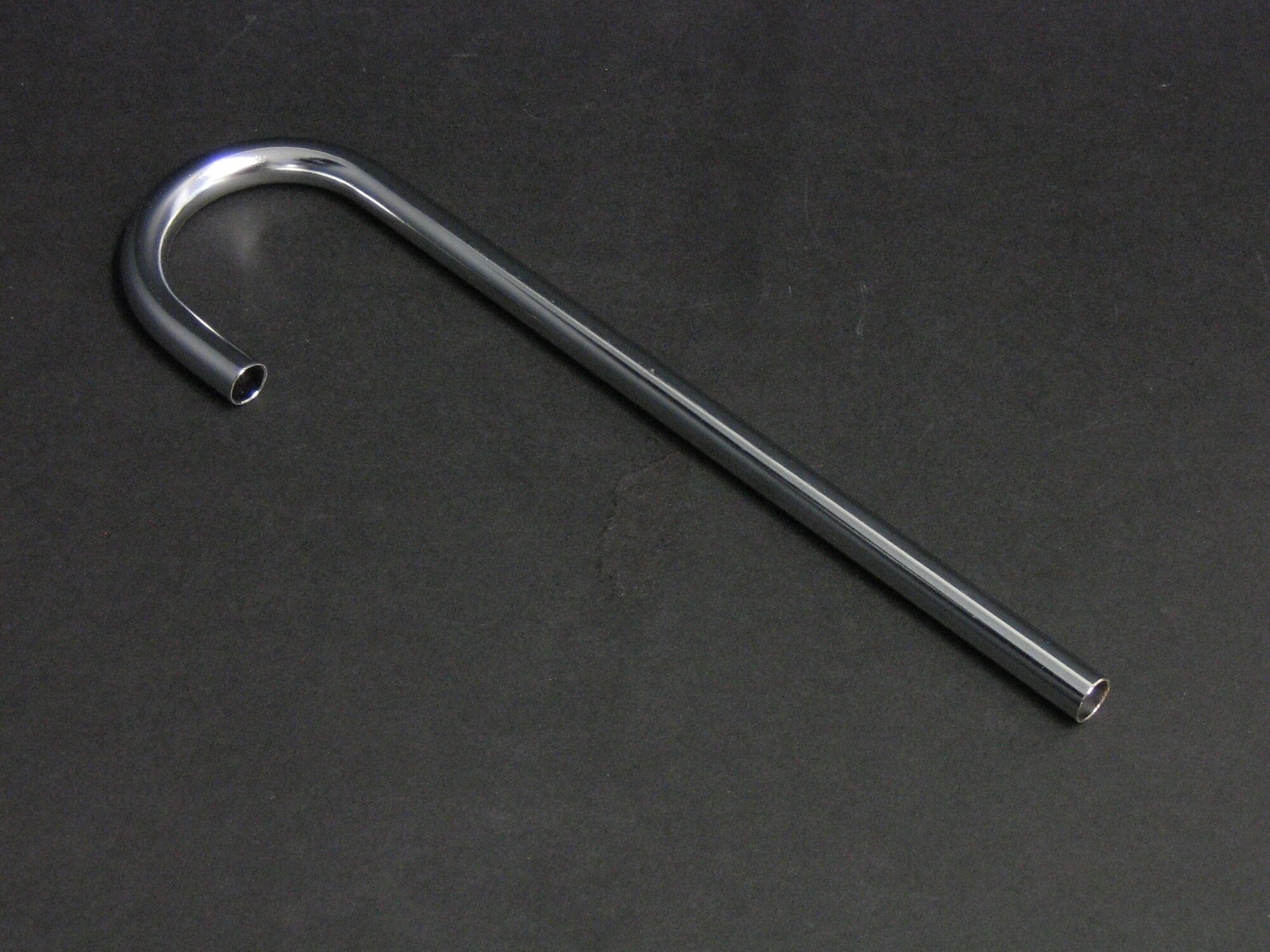 Aansluitpijp midden achter WISA 500, chroom