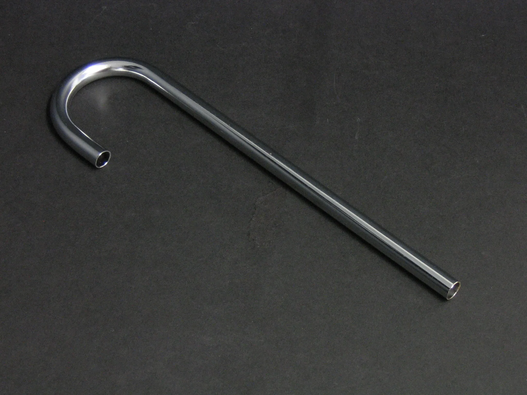 Aansluitpijp midden achter WISA 500, chroom